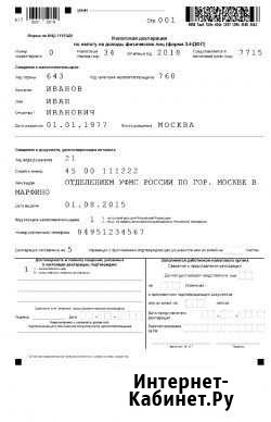Налоговые декларации, анкеты для загранпаспорта Смоленск - изображение 1