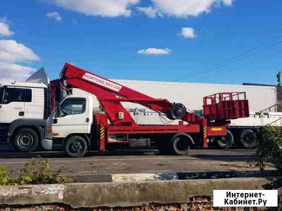 Услуги Автовышки 21м с поворотной люлькой Старый Оскол