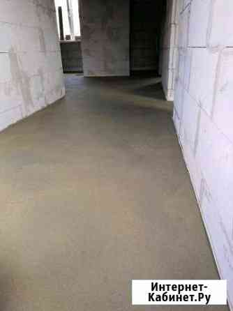Полусухая стяжка пола от 50м2, с пластификатором Екатеринбург