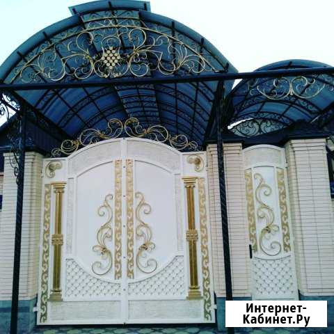 Ворота перила навесы Ойсхара - изображение 1