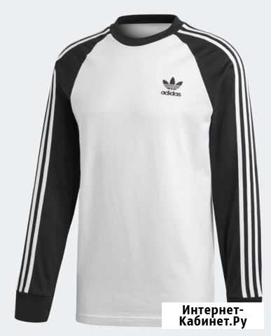 Лонгслив adidas 3-Stripes Ls T Москва - изображение 1