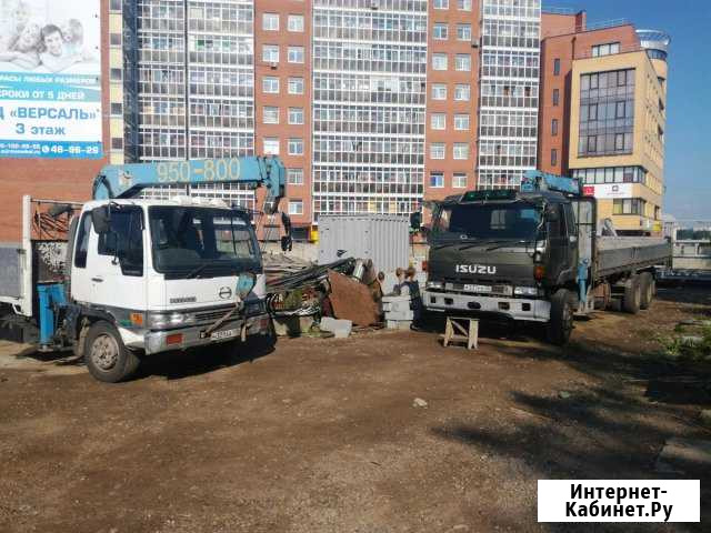 Кран борт 5т12т.нал,безнал Иркутск - изображение 1