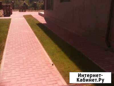 Укладка Брусчатки, газонов, установка бордюров Бор - изображение 1