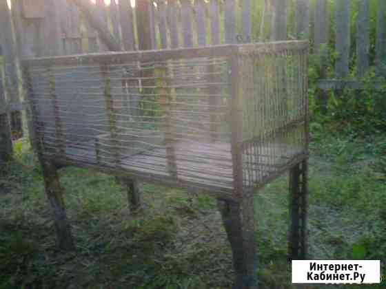 Клетка металлич. сварная, 95/50/40для животных Тула