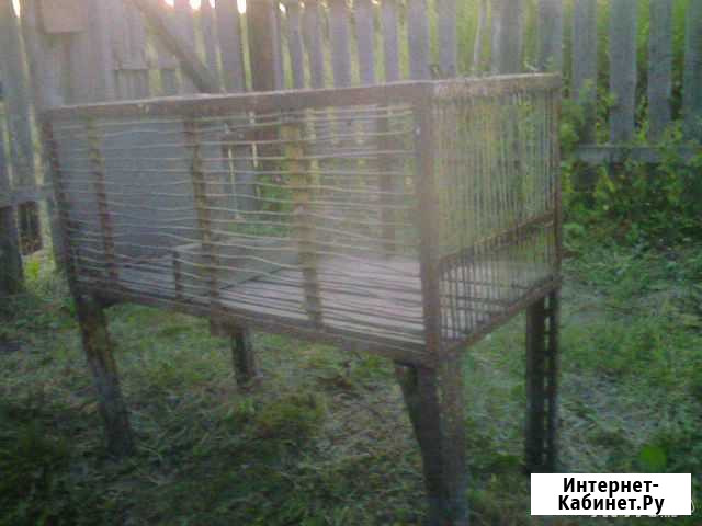 Клетка металлич. сварная, 95/50/40для животных Тула - изображение 1