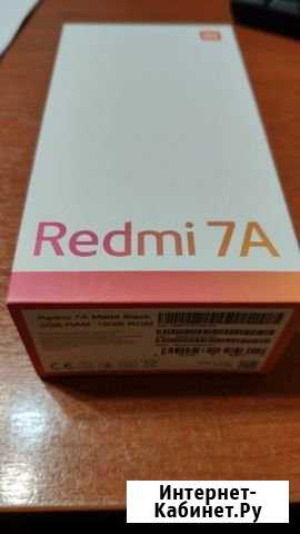 Новый Xiaomi Redmi 7a 2/16 черный глобал Казань - изображение 1