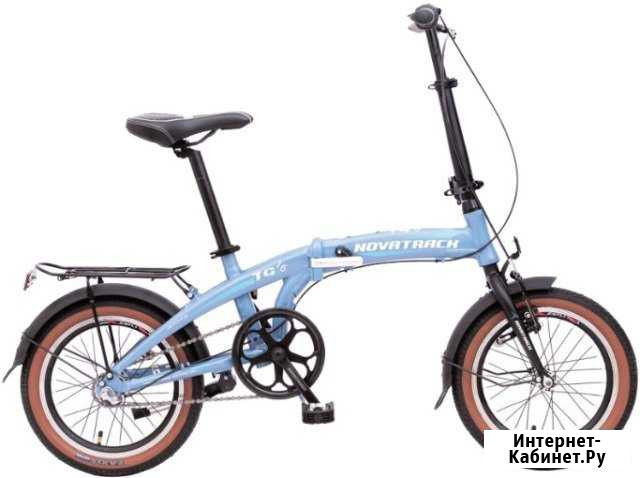 Складной Велосипед Novatrack TG-16 3 скорости Майкоп - изображение 1