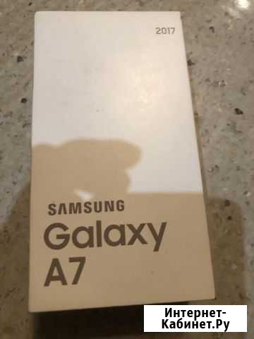 SAMSUNG galaxy A7(разбито Стекло) Самара - изображение 1