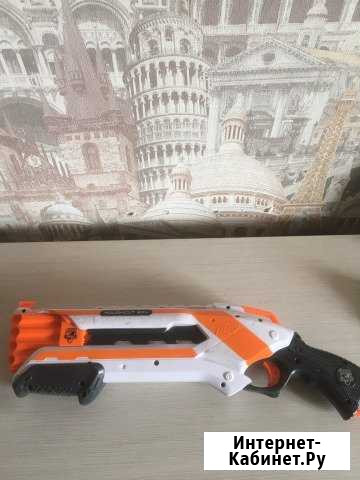 Бластер nerf roughcut 2X4 + патроны Пролетарский - изображение 1