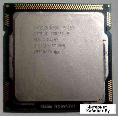 Intel Core i5-750 2,66GHz LGA 1156 Брянск