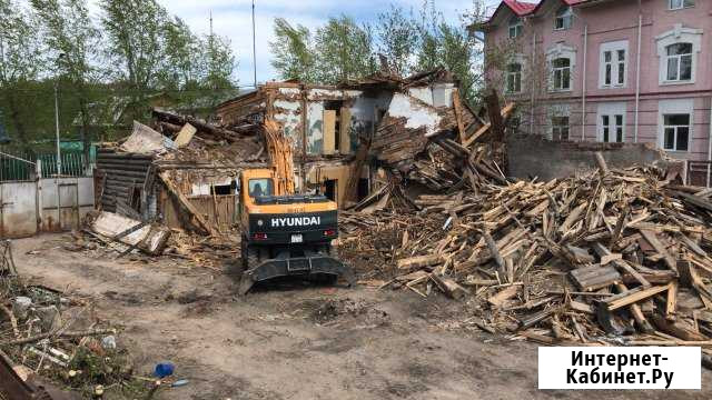 Услуги экскаватора хундай Томск - изображение 1