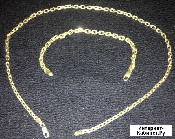 Серебряная цепочка и браслет Пятигорск - изображение 1