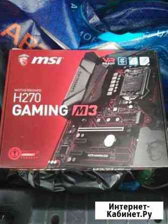 Msi h270 gaming m3+celeron g3900 Магнитогорск