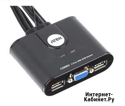 Переключатель aten CS22U- (A7) 2 port USB KVM swit Ульяновск - изображение 1
