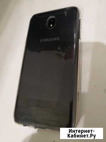 SAMSUNG Galaxy j7 2017 чёрный Йошкар-Ола - изображение 1