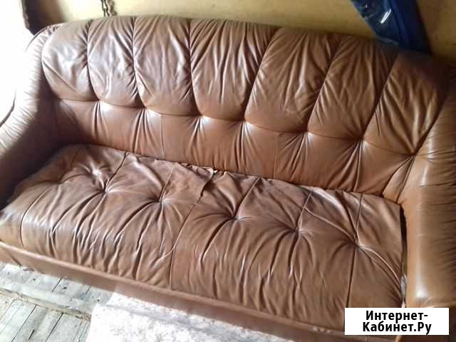 Кожаный диван Петрозаводск - изображение 1