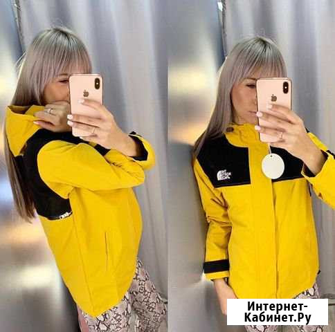Куртка трансформер молочная и жёлтая Тюмень - изображение 1