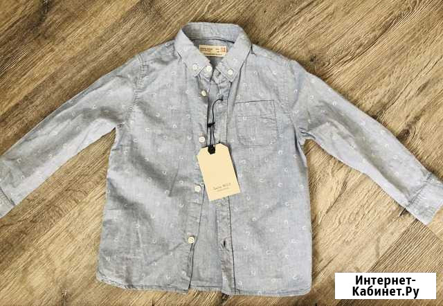 Рубашка для мальчика Zara kids новая Зональная Станция - изображение 1