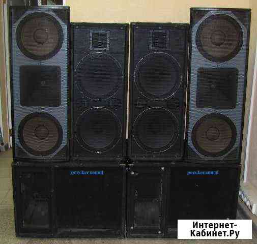 Колонки проф. 12 дюймов сабы 15 дюймов 2200Вт Пермь