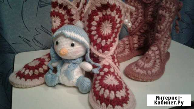 Домашние сапожки на подошве Барнаул - изображение 1