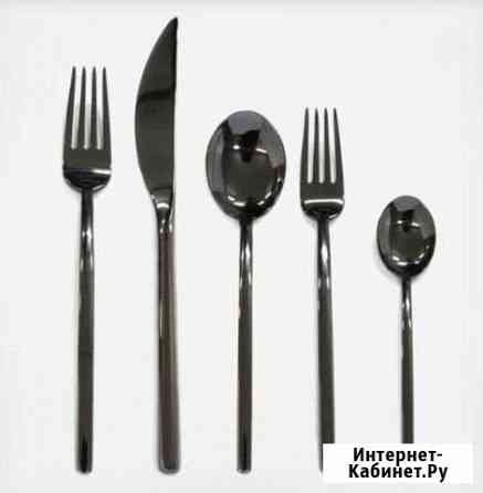 Mepra due nero столовый набор новый Москва