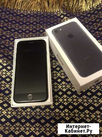 iPhone 7 32 GB Black matte Сергиев Посад - изображение 1