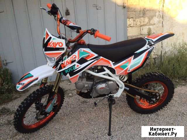 Питбайк kayo classic YX125EA 17/14 KRZ п/автомат Феодосия - изображение 1