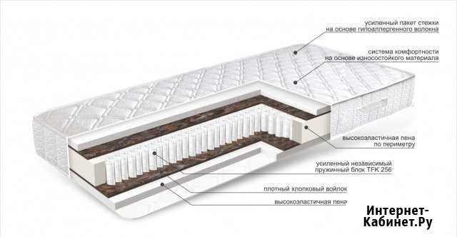 Матрас  Стандарт новый 1900*700 мм Ярославль - изображение 1