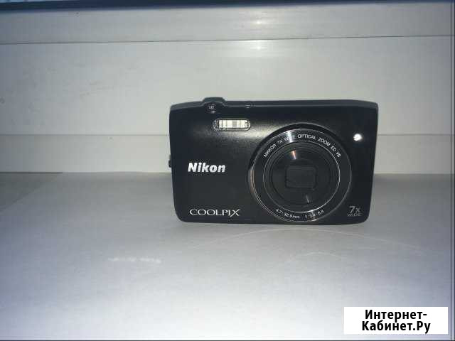 Фотокамера Nikon Coolpix S3500 20Мп не пользовали Мурманск - изображение 1
