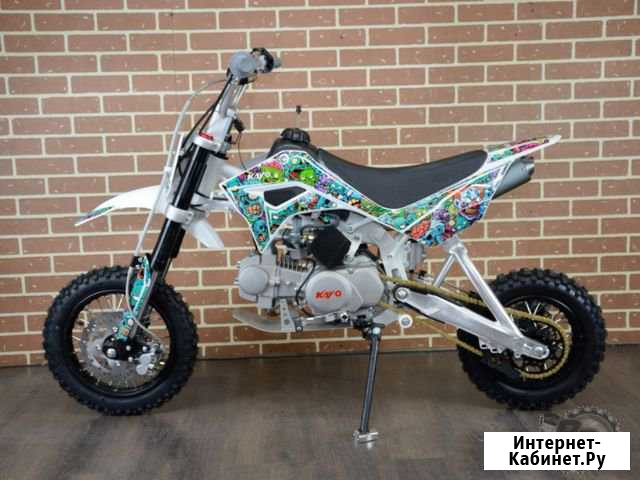Детский Питбайк kayo GP1-MX YX125 12/10 (2019) Химки - изображение 1