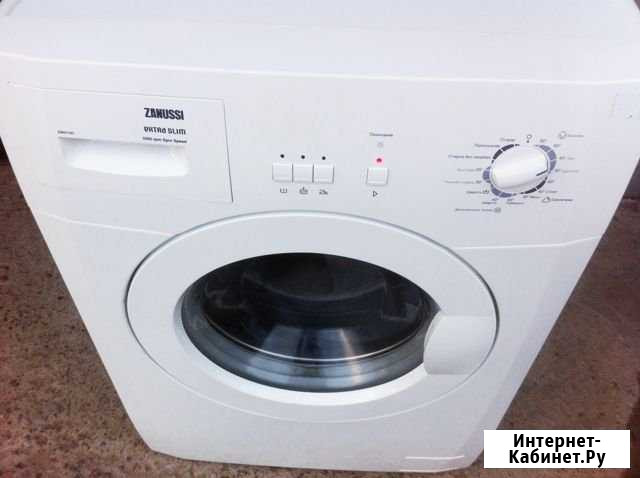 Узкая стиральная машина zanussi ZWO1101 б-у Выборг - изображение 1