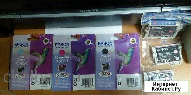 Картридж Epson Stylus P50/ PX660/ PX720WD/ PX730WD Красноярск - изображение 1