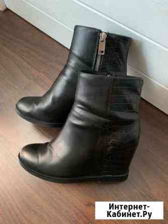 Продам ботинки на танкетке (весна-осень) Чита