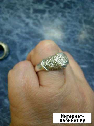 Серебряное кольцо 925 пробы Ярцево - изображение 1