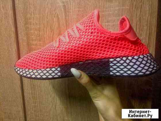 Мужские кроссовки Adidas Deerupt Color (Pink) Калининград