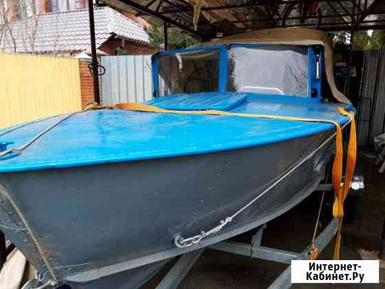 Лодка Прогресс 2 с мотором Yamaha 25 и прицепом Звенигород