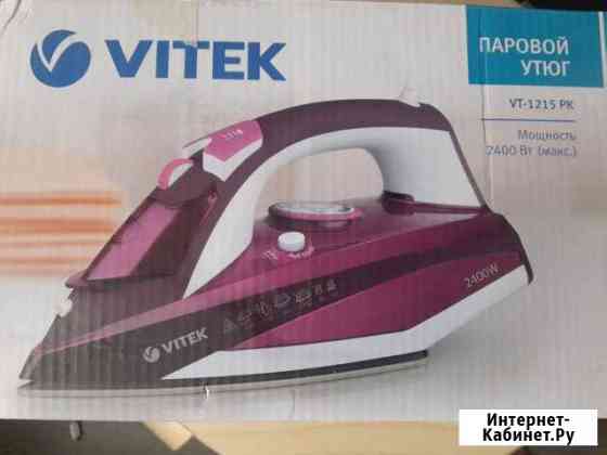 Новый утюг vitek 1215 pk гарантия Екатеринбург