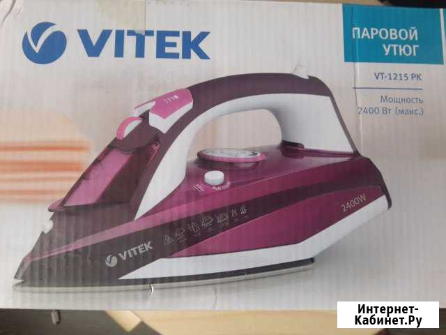 Новый утюг vitek 1215 pk гарантия Екатеринбург - изображение 1