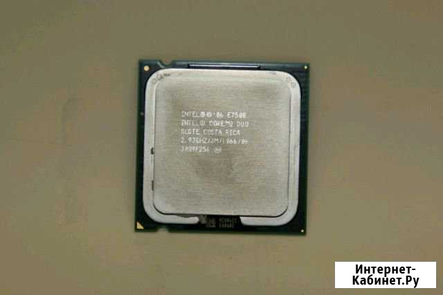 Intel core 2 duo e7500 2.94GHz Альметьевск - изображение 1
