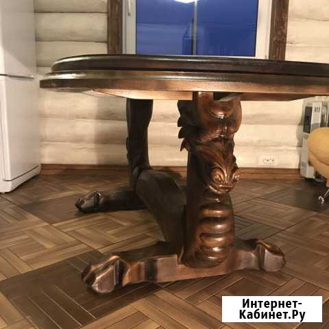 Стол «Дракон» 180*100*75, массив сосны Петрозаводск - изображение 1