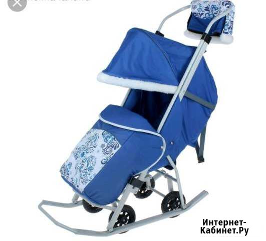 Санки-коляска. возможна доставка Мурманск Северомо Мурманск - изображение 1