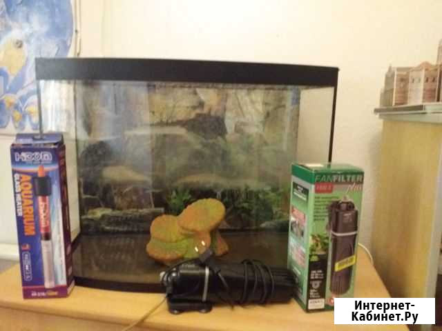 Аквариум 60 литров Краснодар - изображение 1