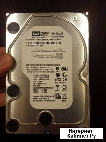 Жесткий диск 640Gb WD SATA Серпухов - изображение 1