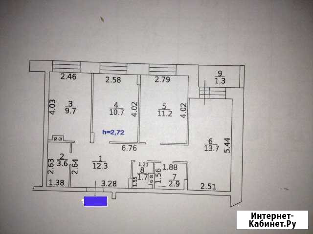 3-к квартира, 67 кв.м., 3/3 эт. Балашиха - изображение 1