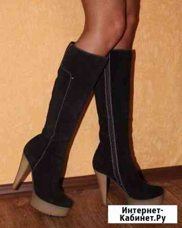 Сапоги замша Липецк