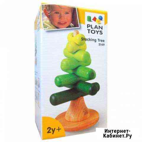 Деревянная пирамидка-Дерево Plan Toys Кстово