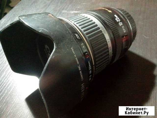 Canon 10-22 3,5f usm фишай Красноуфимск - изображение 1