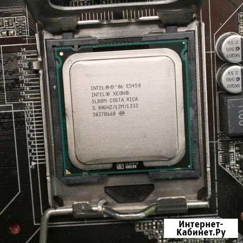 4ядерныйQ-9650 он же е5450 3ггц+мать+8гигов операт Тихвин - изображение 1