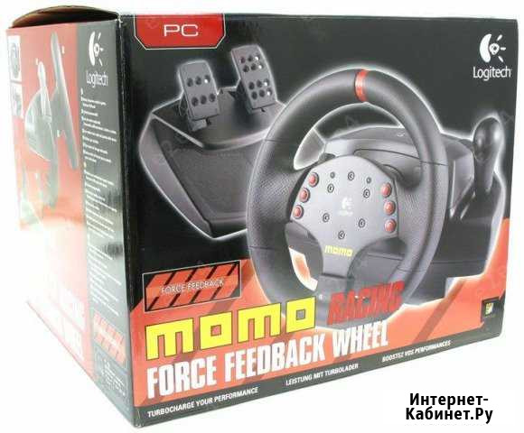 Руль logitech momo racing Коломна - изображение 1