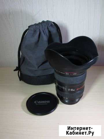 Объектив Canon EF 17-40mm f4 Тверь - изображение 1